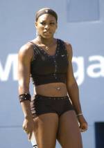 Goddess Serena, top and shorts