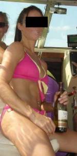 on a boat