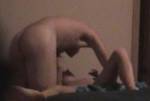 After dropping her, naked, onto the bed After dropping her, naked, onto the bed