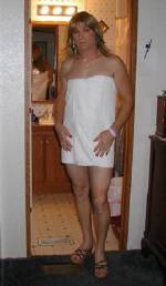 Getting ready for her date Getting ready for her date