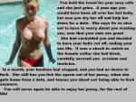 He can not enjoy his hot wife any longer!