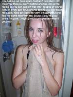 Forget it, Nathan, you'll never see me naked again!