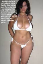 I've never cheated on my husband before!