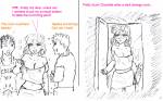 she never realisez when she teasing...