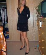 black outfit