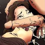 Degrading slave training comix