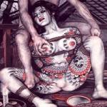 Japanese slaves skilfully tied