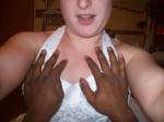 These belong on every white woman on the day of her wedding!