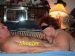 Hot Wife sucks shooter Husband takes pic.