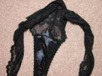 Proof in her black panties. Proof in her black panties.
