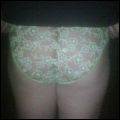 Me in "grrl-mode" with new panties that were a gift!