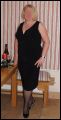 L in litttle black dress