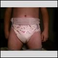 Front diaper view