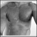 After little sweaty after a workout