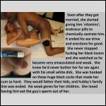 She started giving him 'vitamins'; Androcur pills to castrate him.