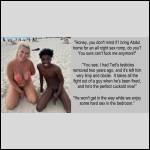 "He won't get in the way while we have sex."