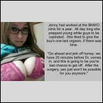 She liked to give the boys one last orgasm.