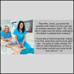 "You know this will make it so your husband cant get hard anymore."