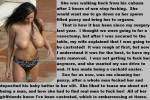 She's enjoying a great sex life!