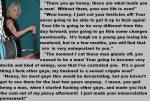 "It's a good thing I fuck other men, my husband is a sexual cripple!"