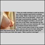 "Your wife is going to give birth to another man's baby."