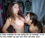 no touching