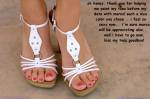 painted toes