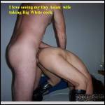 Always takes the men bareback