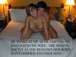 I AM REALLY ENJOYING YOUR WIFE!