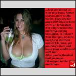 at least She'll let him have a beer