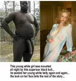 sa place est entre les cuisses des blanches