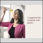 His Condom His Condom