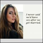 I Never Said I Never Said