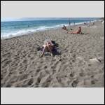 Helen on nude beach