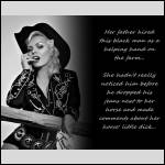her horse little dick