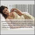 your fantasy is too dirty Hubby...