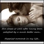 she sleeps well...
