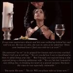 ...that only a wife would know. ...that only a wife would know.