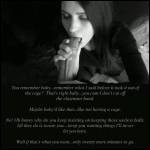 ...can she you know be trusted. ...can she you know be trusted.