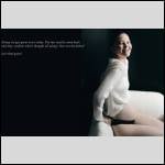 Hard to take her joy at the news.