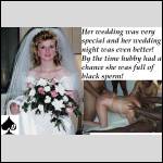 wedding night slut