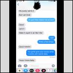 More dirty talk