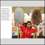 Huge hairbrush