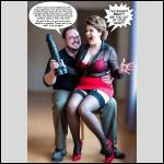 BBC, CUCKOLDING, HOT WIVES AND OLDER YOUNGER BULLS  CAPTIONS - #1983063-4