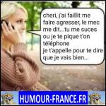 blonde:-p qui son portable et la pipe:-p