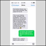 Terrifying txt messages from my wife - #1988150-2