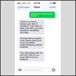 Terrifying txt messages from my wife - #1988154-1