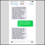 Terrifying txt messages from my wife - #1988156-2
