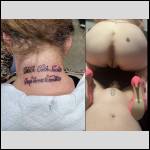 a clear mark on the back of the neck, a married couple in the BNWO,