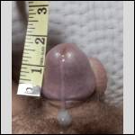 ejaculate(?), no, more like to leak out
